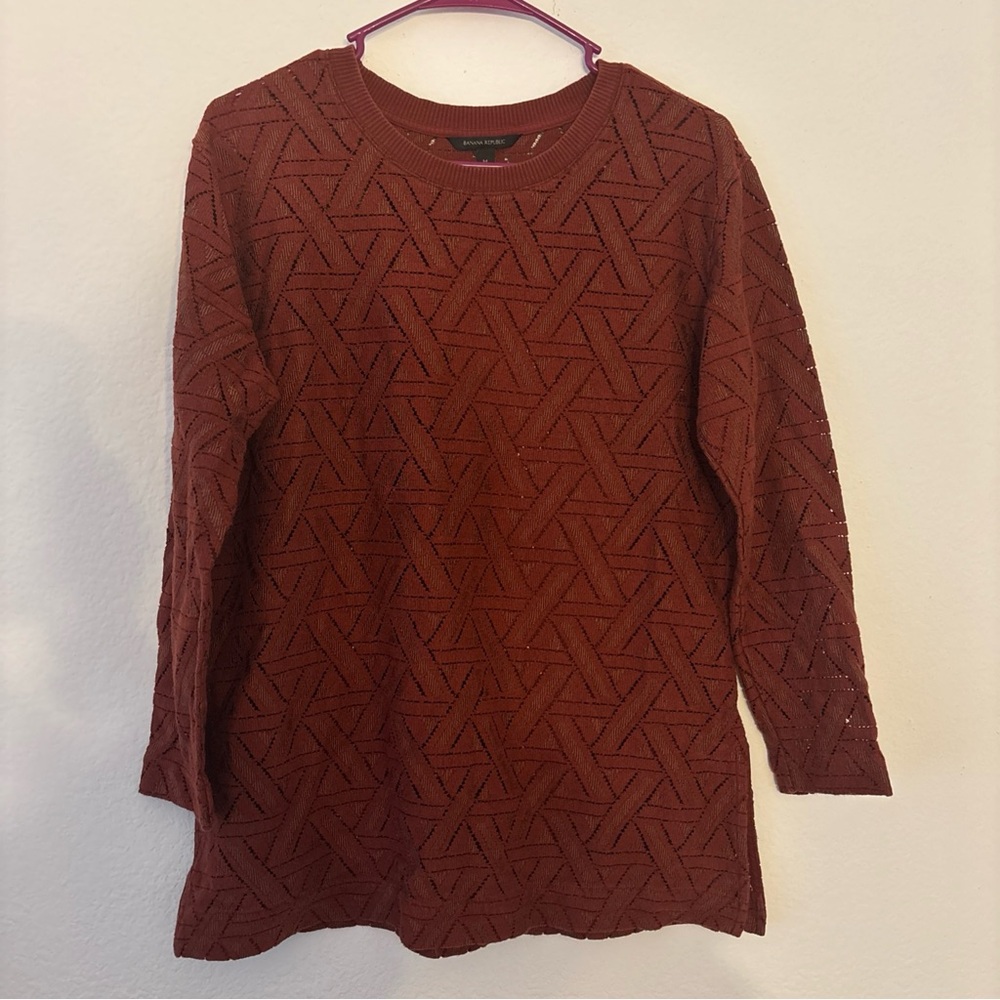 Banana Republic Women's Brick Red Sweater